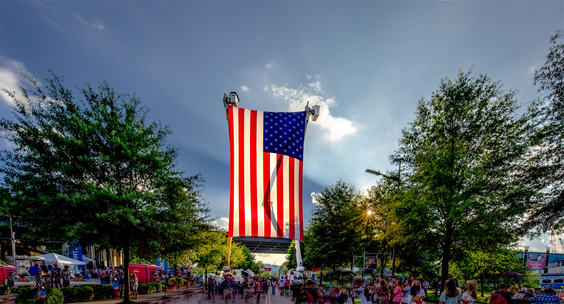 American Flag- Chattanooga, Tn