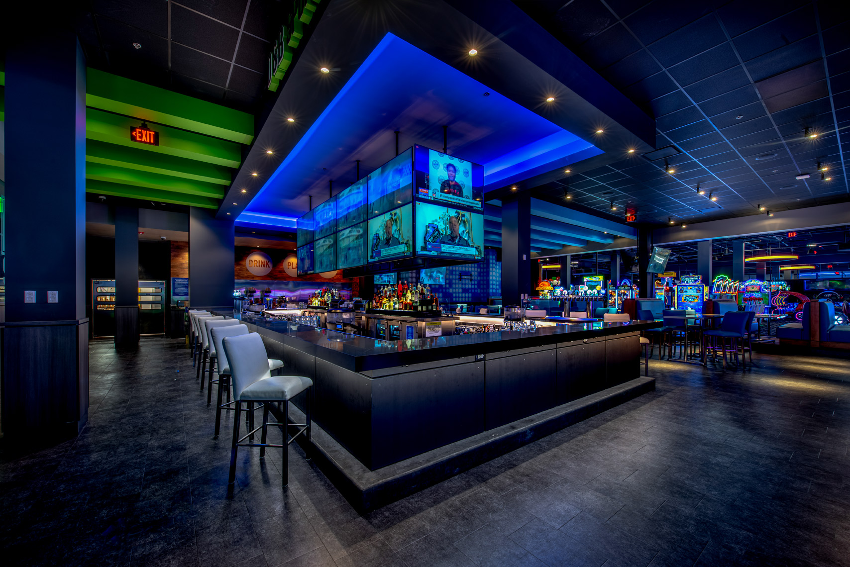 Interior Dave and Busters