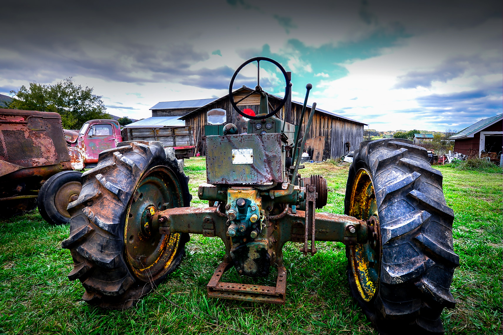 Old Tractor, near Smoky Mountains, Tn.